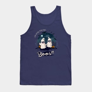 Boos From Cute Ghosts. Tank Top